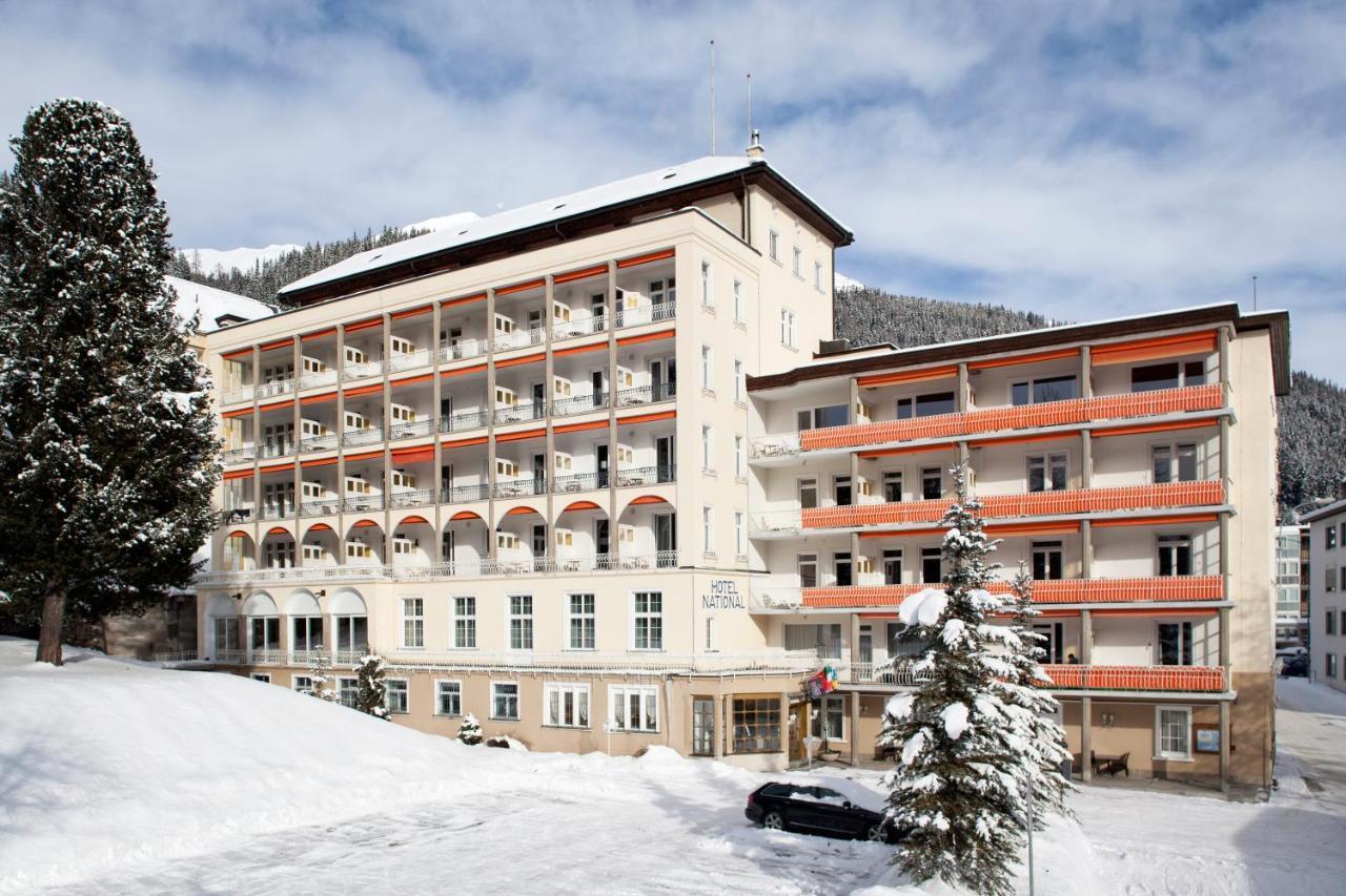 Hotel National By Mountain Hotels Davos Exterior foto